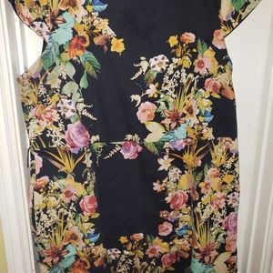 22w Flower Dress